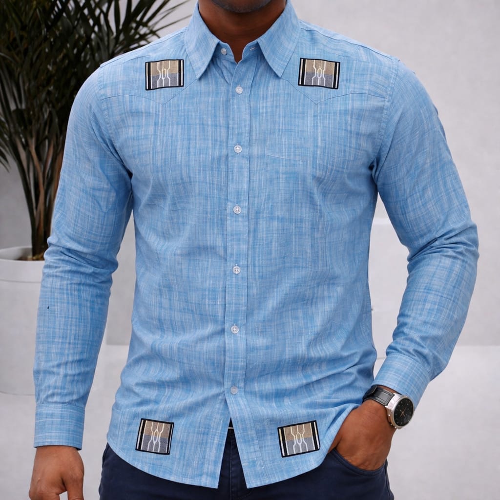 Chemise lin cassé - Image 8