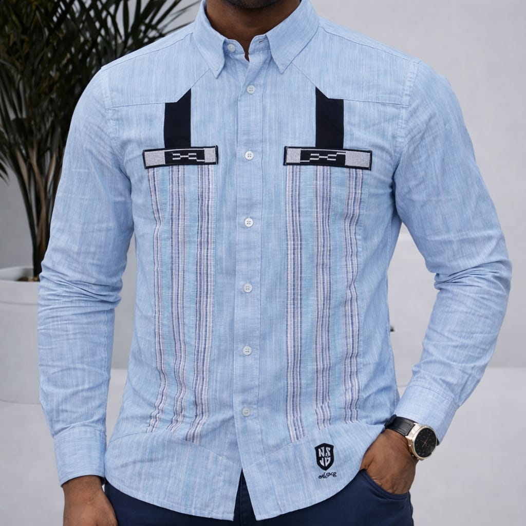 Chemise lin cassé - Image 6