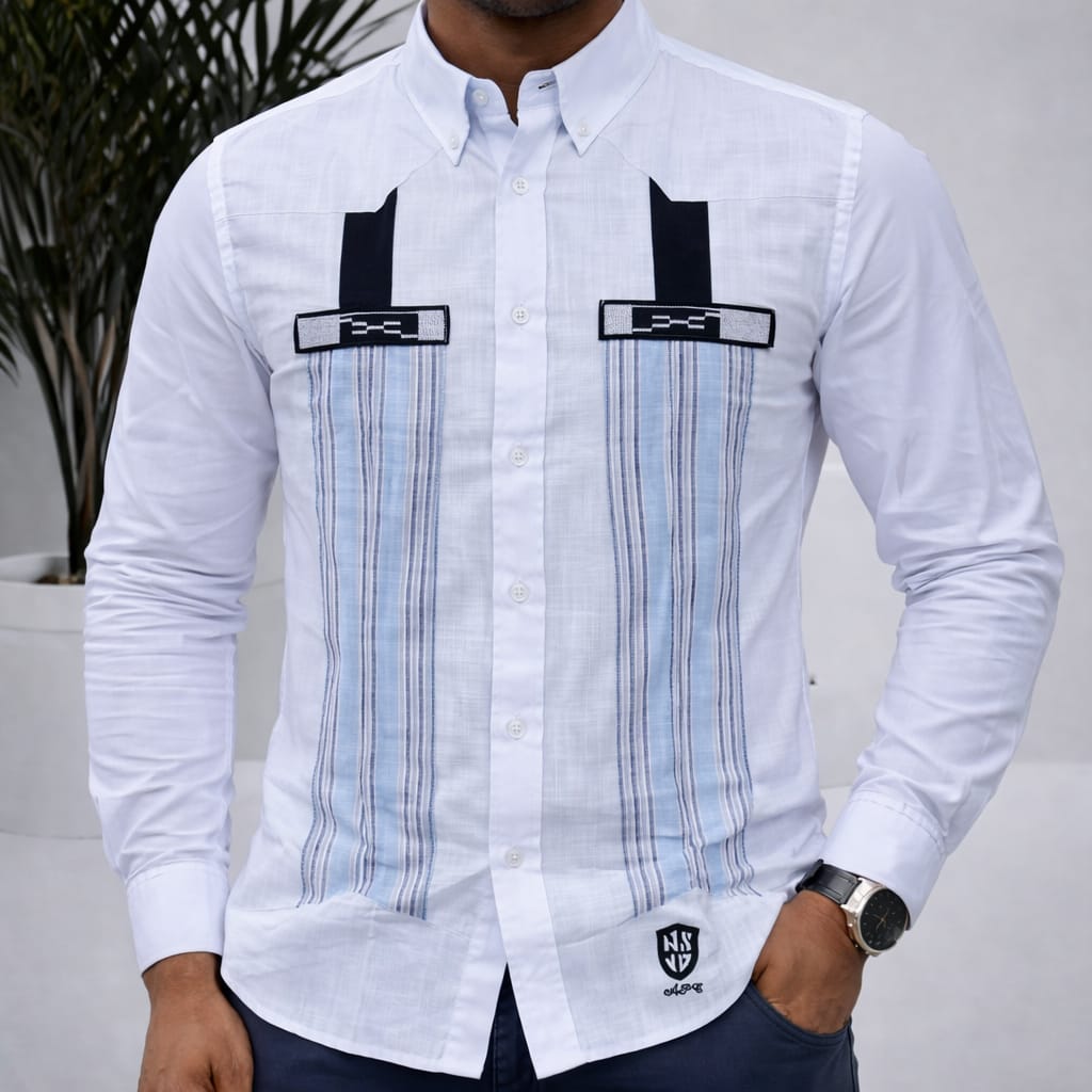 Chemise lin cassé - Image 5