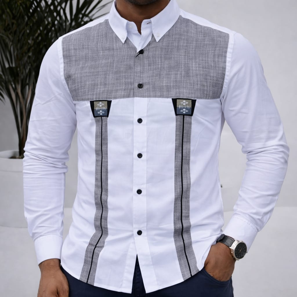 Chemise lin cassé - Image 2