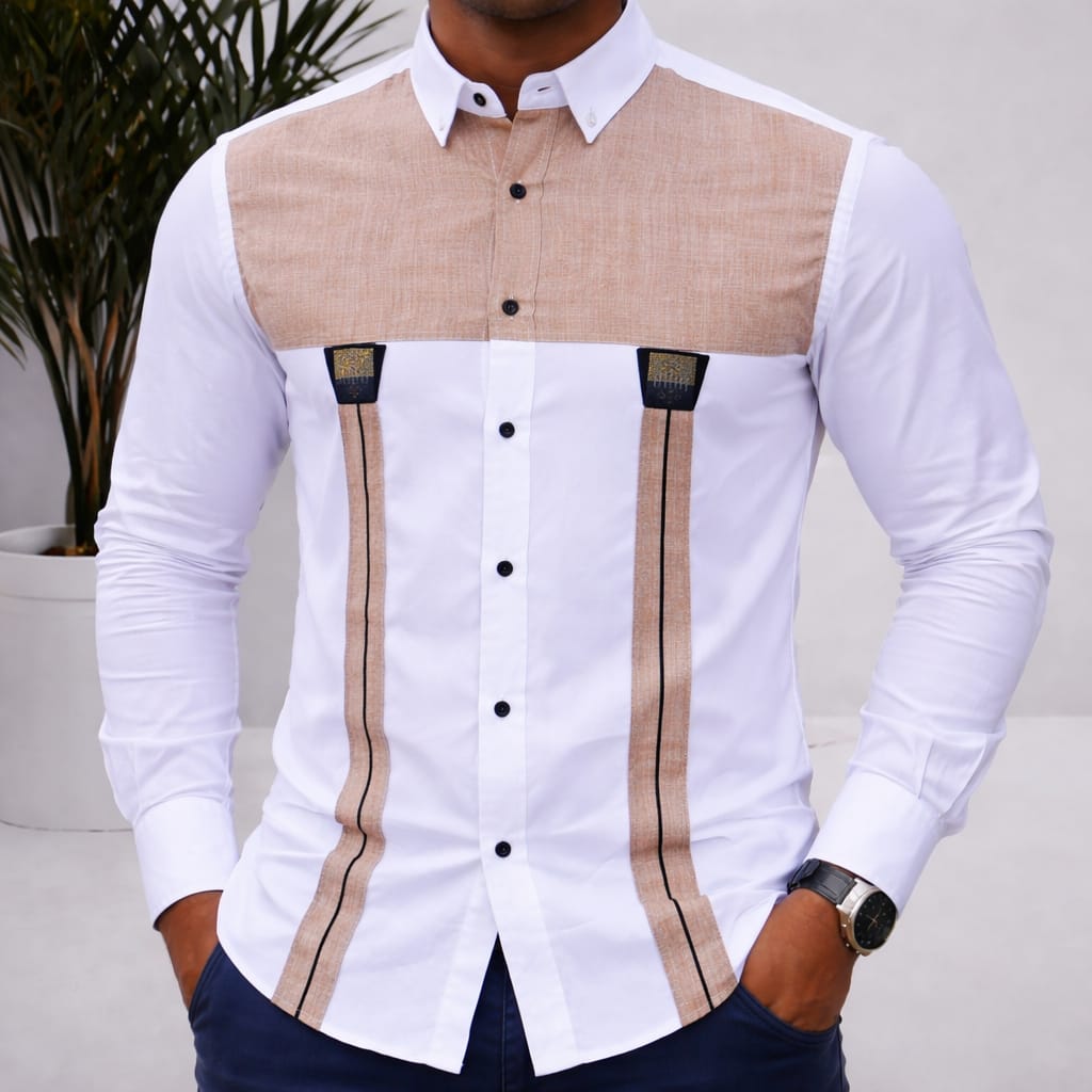 Chemise lin cassé - Image 11